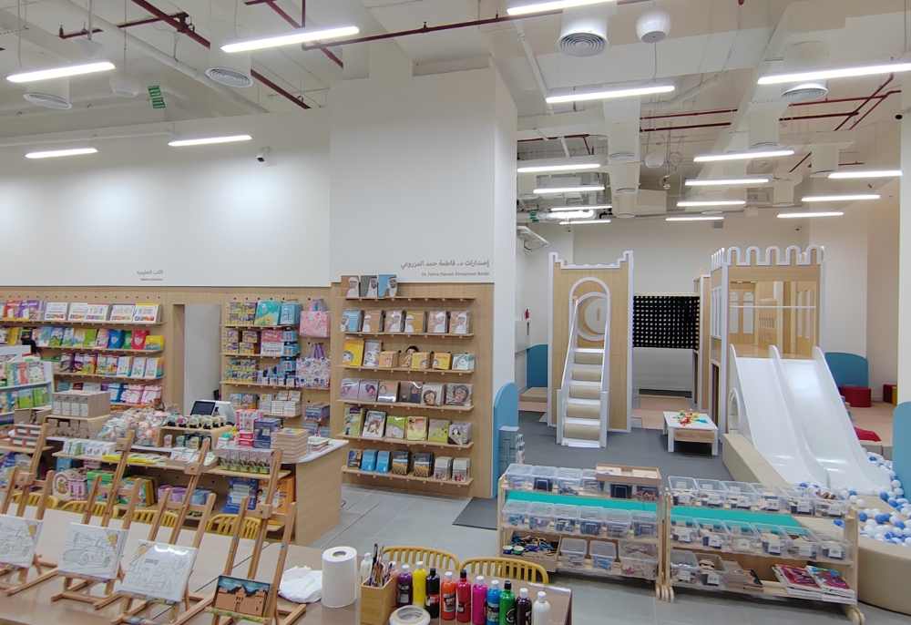 Hekayat Bookstore – Furniture & Indoor Play Area