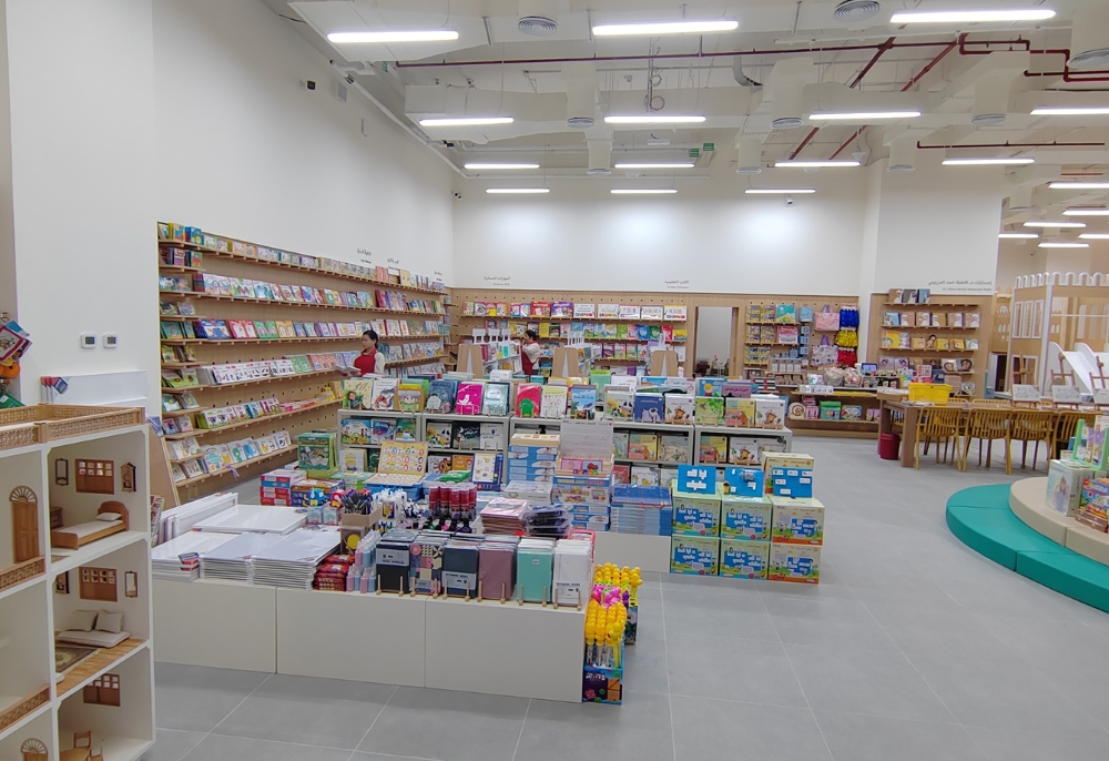 Hekayat Bookstore – Furniture & Indoor Play Area