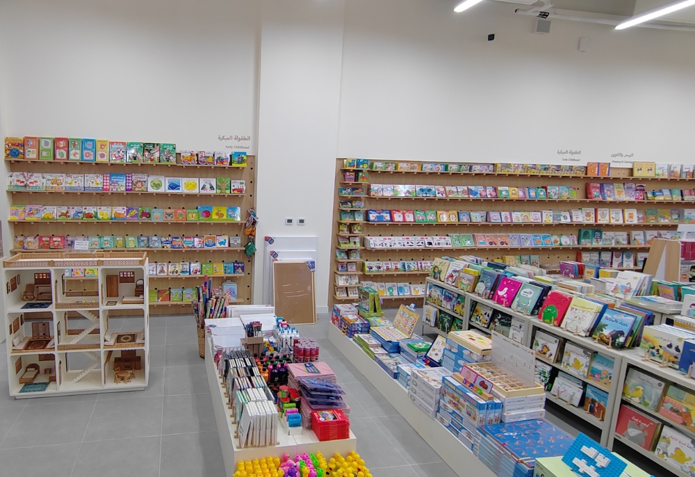 Hekayat Bookstore – Furniture & Indoor Play Area