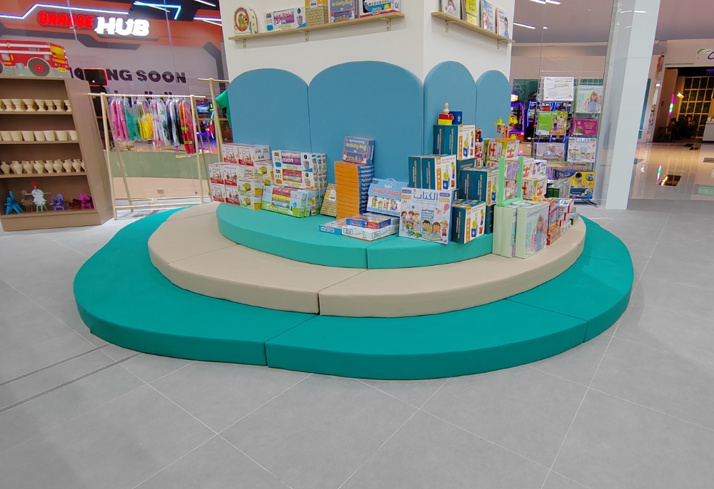 Hekayat Bookstore – Furniture & Indoor Play Area