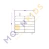 12 Donut Cushions Trolley