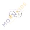 12 Donut Cushions Trolley