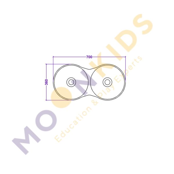 12 Donut Cushions Trolley