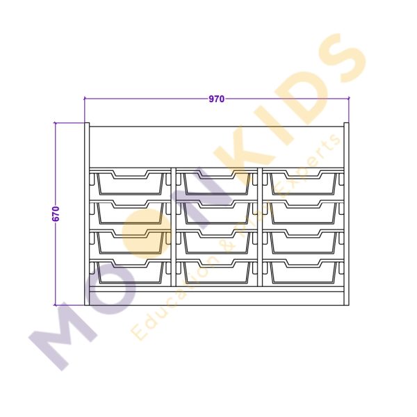 12 Tray Unit