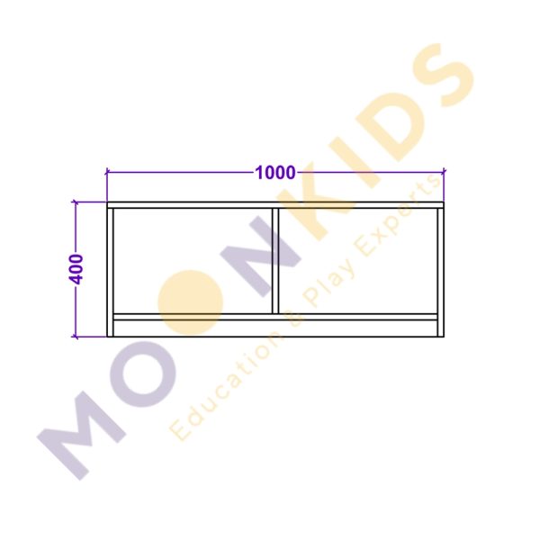 2 Shelf Unit