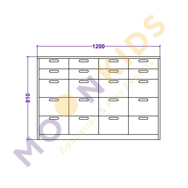20 Drawer Unit
