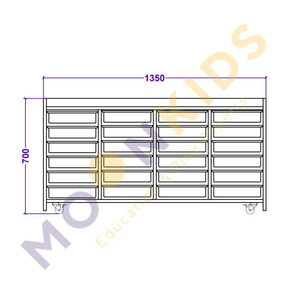 24 Tray Unit