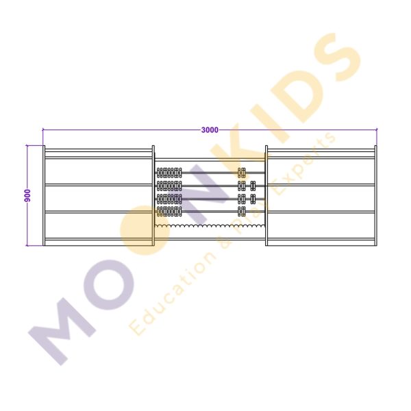 4 Shelf & Abacus Play Set