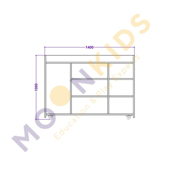 7 Cell Trolley