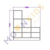 9 Cell Shelf Unit
