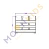 9 Tray Trolley