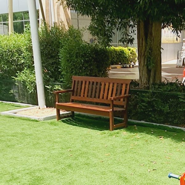 Bench With Backrest
