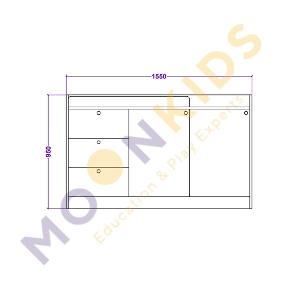 Baby Changing Table with Sink