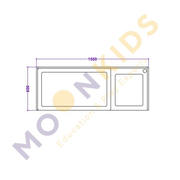 Baby Changing Table with Sink