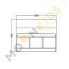 Bench Seating With Open Book Shelving