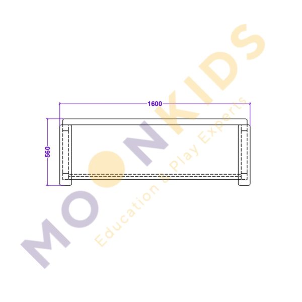 Bench With Backrest