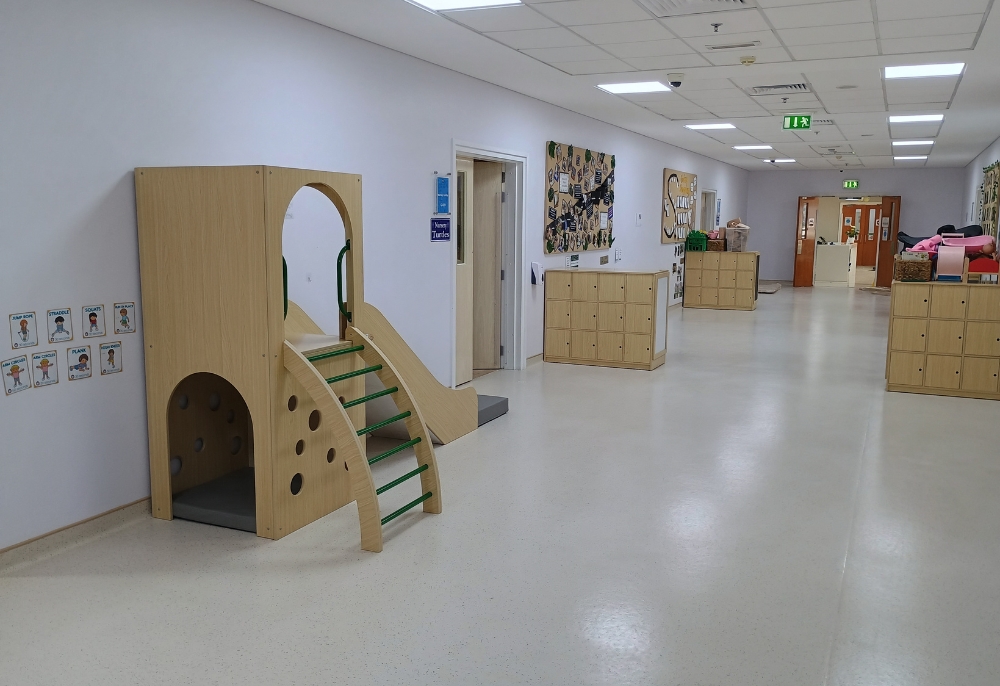 FS 1 Corridor Design & Installation for a Stimulating Learning Environment