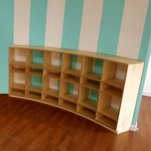 Curved Shallow Cubbies