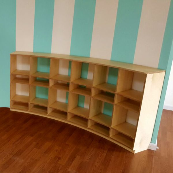 Curved Shallow Cubbies
