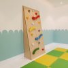 Moon Kids Climbing Wall with Shaped Grips
