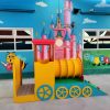 Train Shaped Climbing Frame