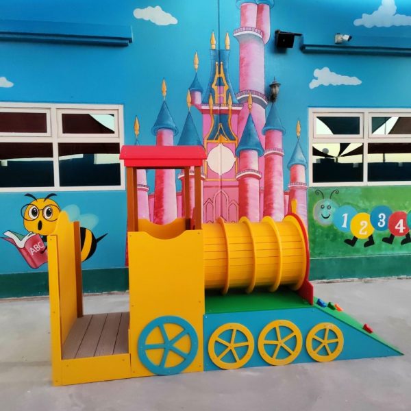 CLITRN1 - Train Shaped Climbing Frame