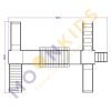 Climbing Frame With Slide and Accessories