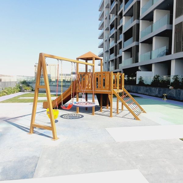 Climbing Frame with Triple Swing Set