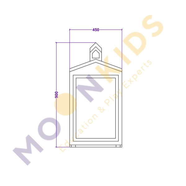 Cork Board Wall Drawing Frame