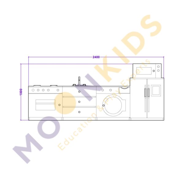 Custom Made Roleplay Kitchen - Set 2