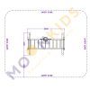 Free Standing Monkey Bars with Swing