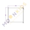 Free Standing Room Divider - Small