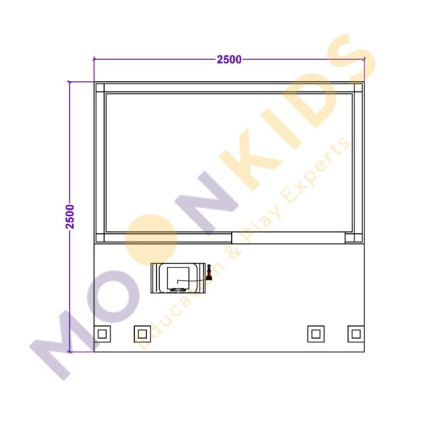 Garage with Petrol Pump