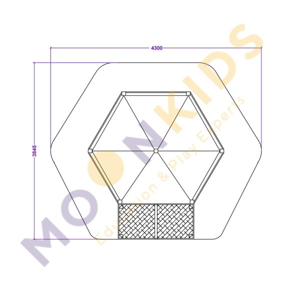 Gazebo House With Sensory Path