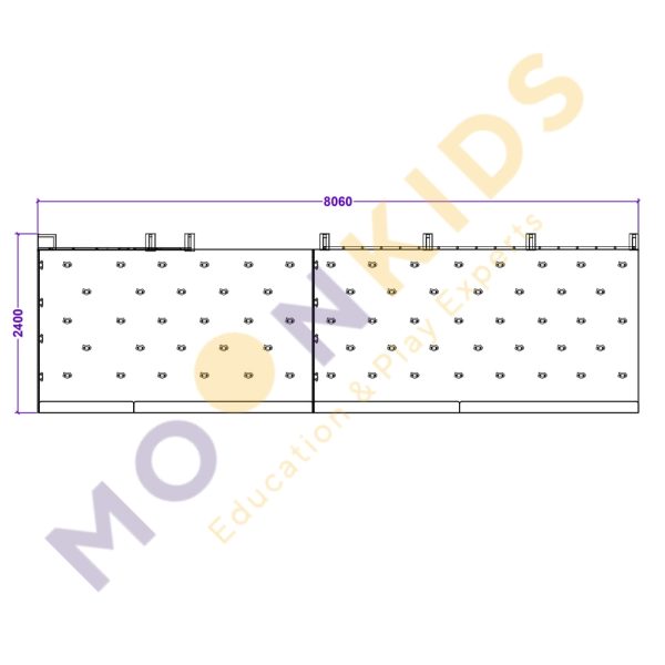 Giant Climbing Wall Set