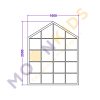 House Shape Open Shelving Unit