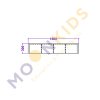 House Shape Open Shelving Unit