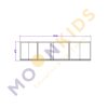 House Shelving Unit with Drawers