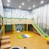 Climbing Frame Platform Set With Monkey Bar and Trapeze