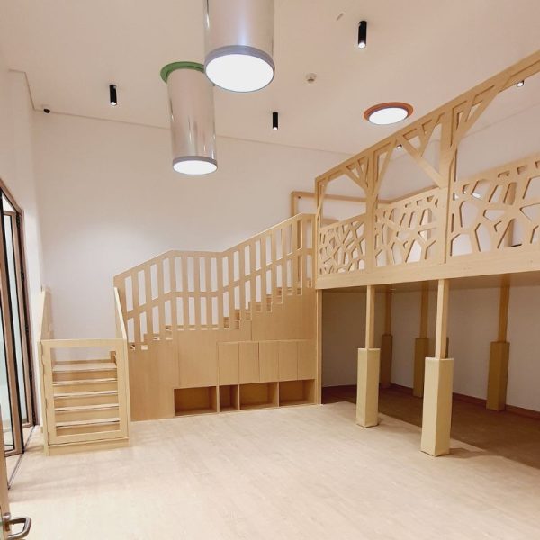 Mezzanine Play Structure 1