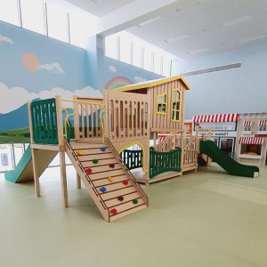 Climbing Frame With Slide and Accessories