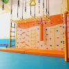 Sensory Climbing Wall With Monkey Bars