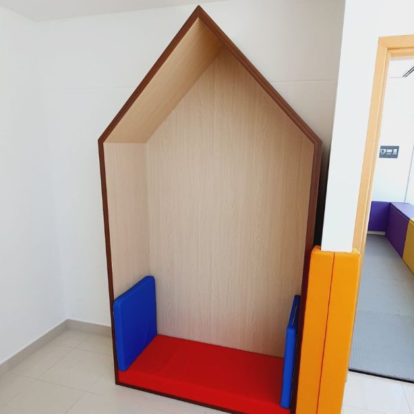 House Shape Reading Nook With Seating