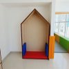 House Shape Reading Nook With Soft Seating