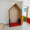 House Shape Reading Nook With Soft Seating