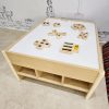 Lightbox Table With Shelf