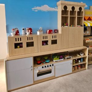 Role Play Kitchen With Shelf