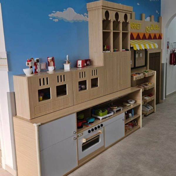 Role Play Kitchen With Shelf