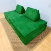 Play Sofa – Green Suede