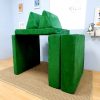 Play Sofa – Green Suede